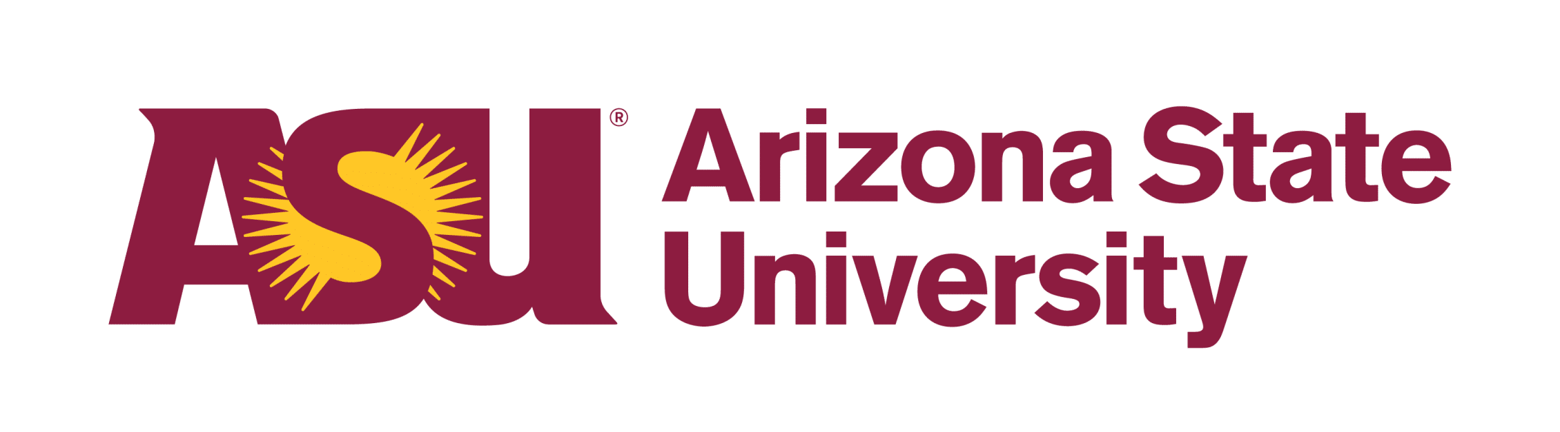 Arizona State University logo.