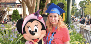 G3 Boarding Student (formerly) with Minnie Mouse